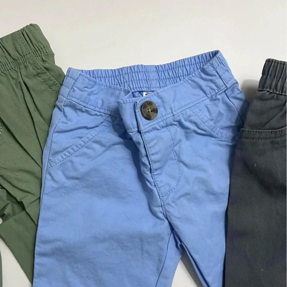 Various Brands • Green Blue Grey Baby Pants
